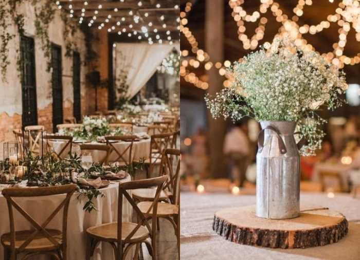 Table decor ideas wedding