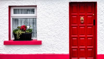 Wall decor above door