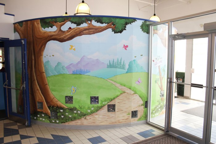 Daycare wall decor ideas