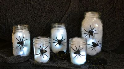 Halloween table decor diy