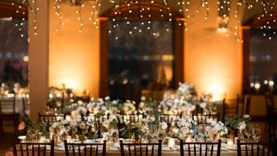 Rectangle Wedding Table Decor Ideas