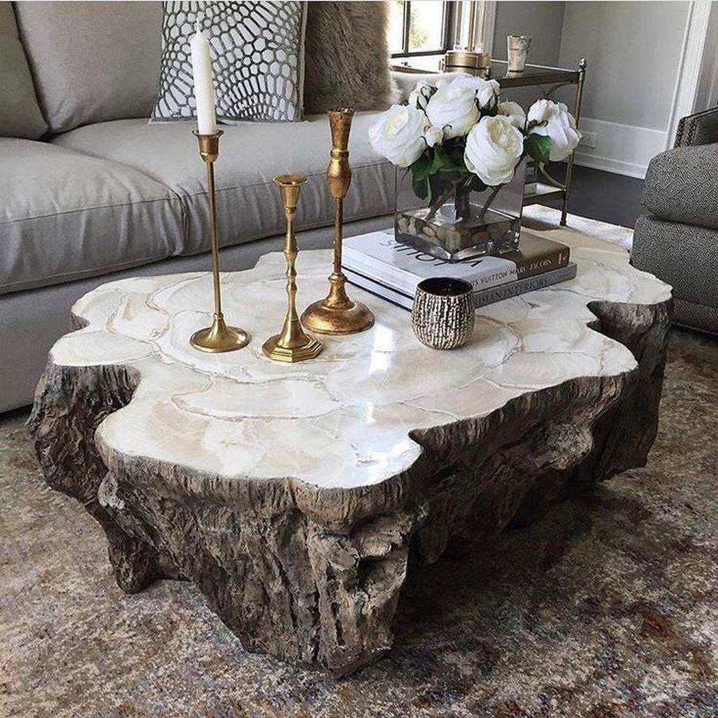 Modern coffee table decor