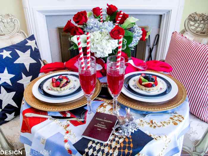 4th of july table decor ideas