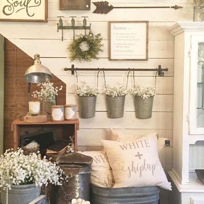 Farmhouse wood wall decor