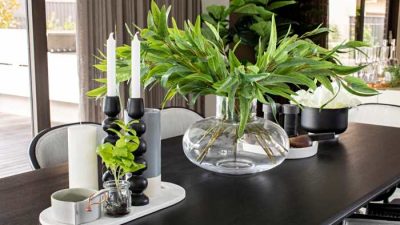 Dining table top decor ideas