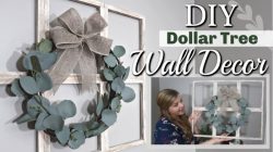 Dollar Tree DIY Wall Decor Budget-Friendly Style