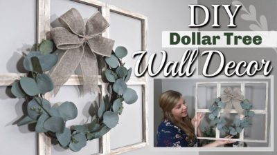 Dollar tree diy wall decor