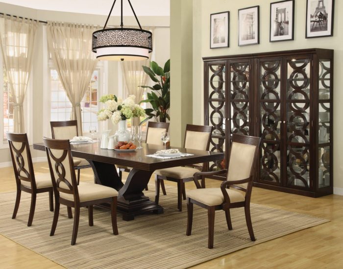 Dining table top decor ideas