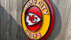 Kc chiefs wall decor