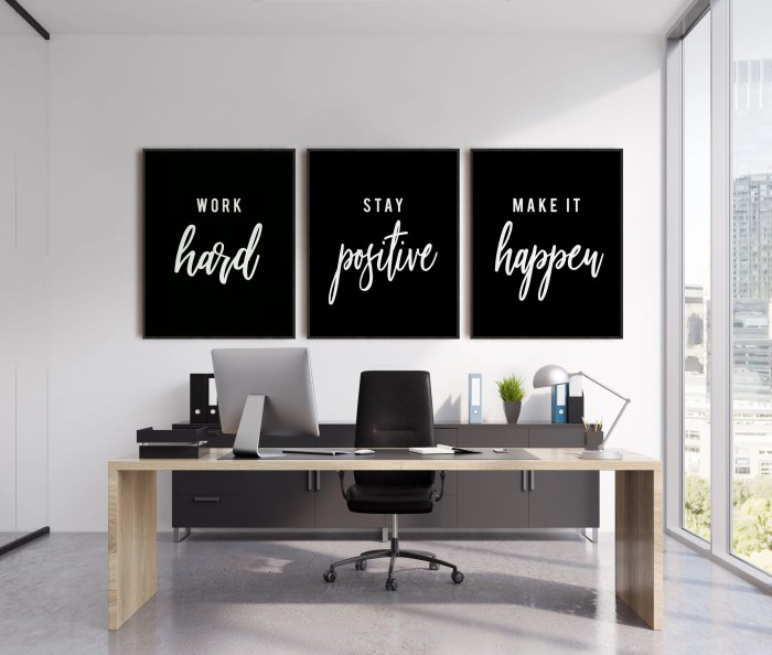 Office wall art decor