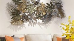 Large Metal Leaf Wall Decor A Market Analysis