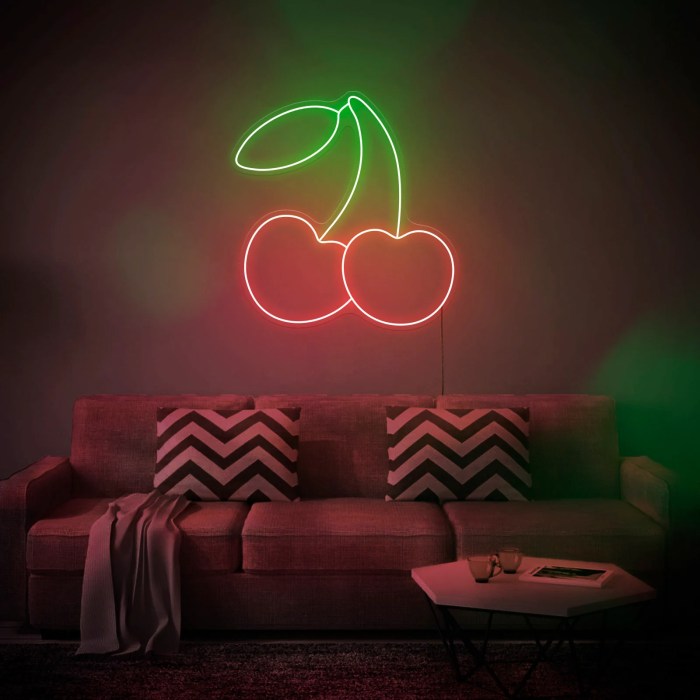 Neon signs for wall decor