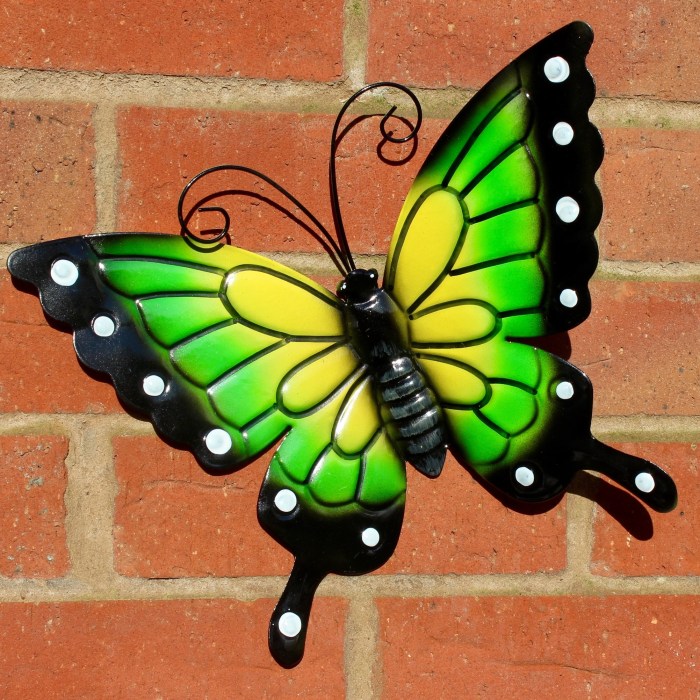 Large butterfly wall decor