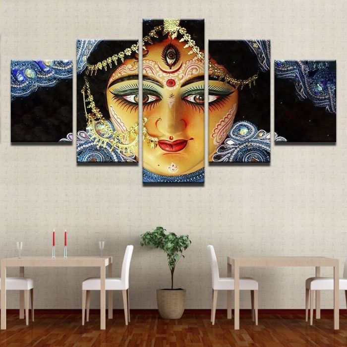 Wall indian threads painting choose board