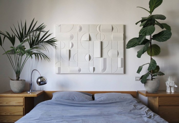 Unique bedroom wall decor