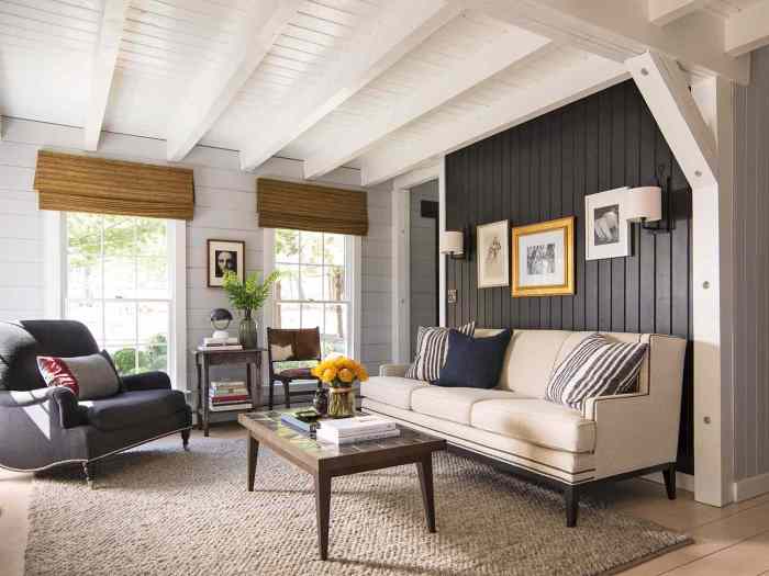 Modern farmhouse living room wall decor ideas