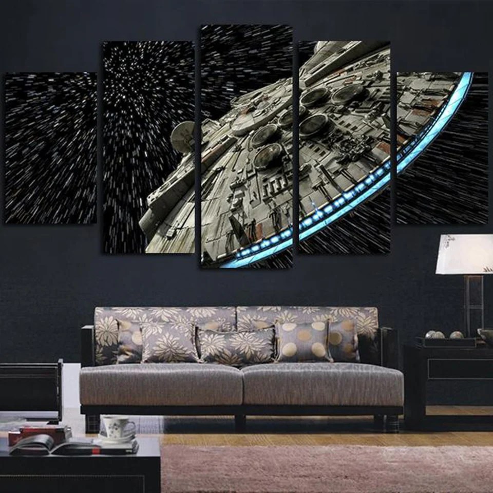 Star wars wall decor canvas