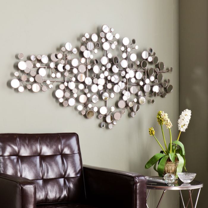 Diy mirrored wall decor