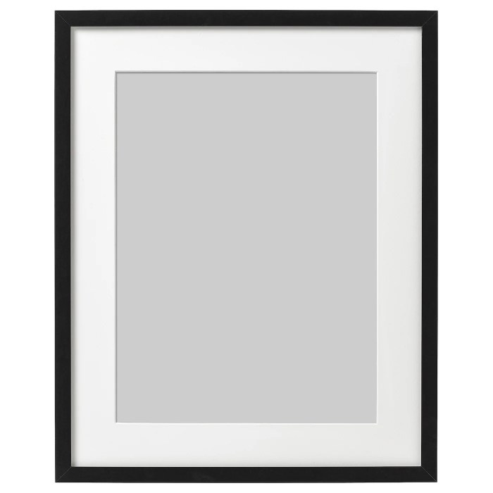 Empty picture frame wall decor