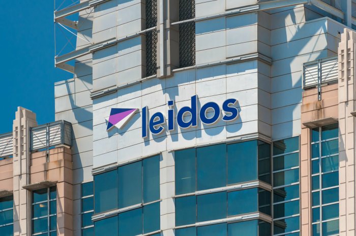 Leidos stock price