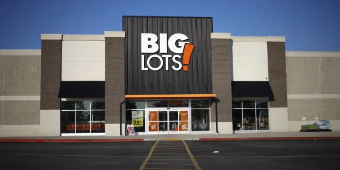 Stock price big lots