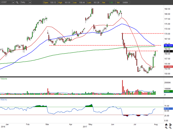 Costco stock