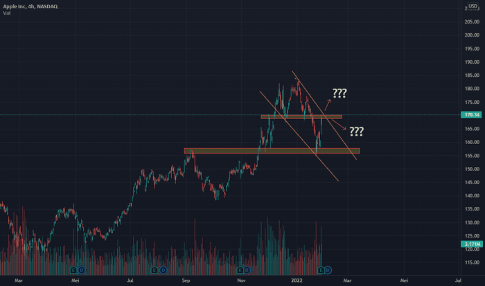 Aapl stock price today per share