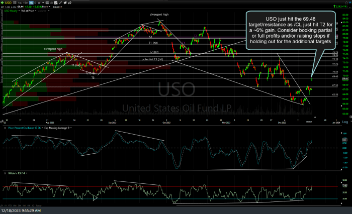 Stock uso price