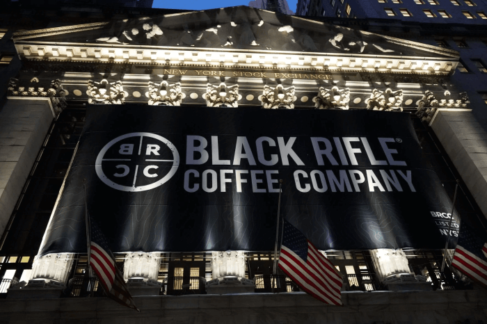 Black rifle coffee stock price