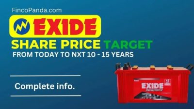 Exide ind stock price